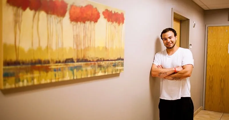 Zach's entire mentality has changed as a result of Penn Foundation's Recovery Center